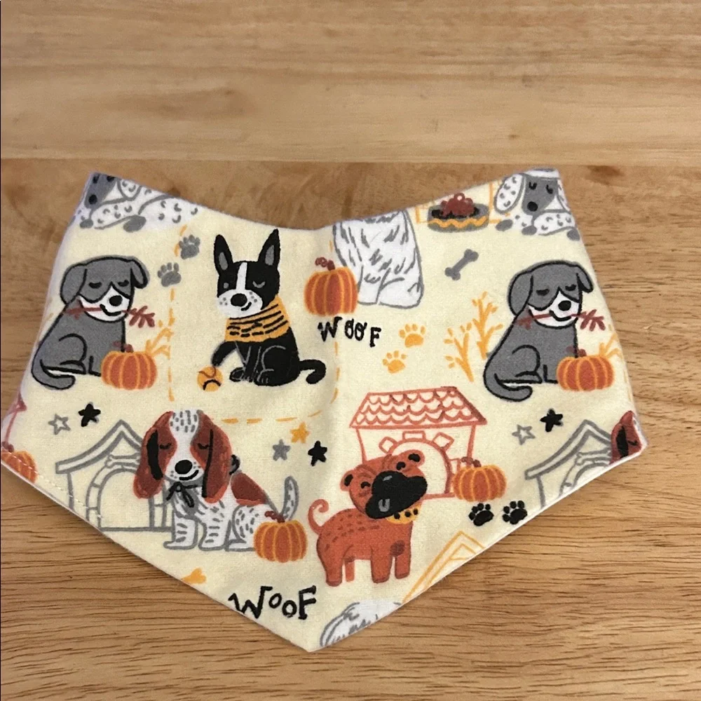 Dog Bandana Halloween Thanksgiving or Fall Season